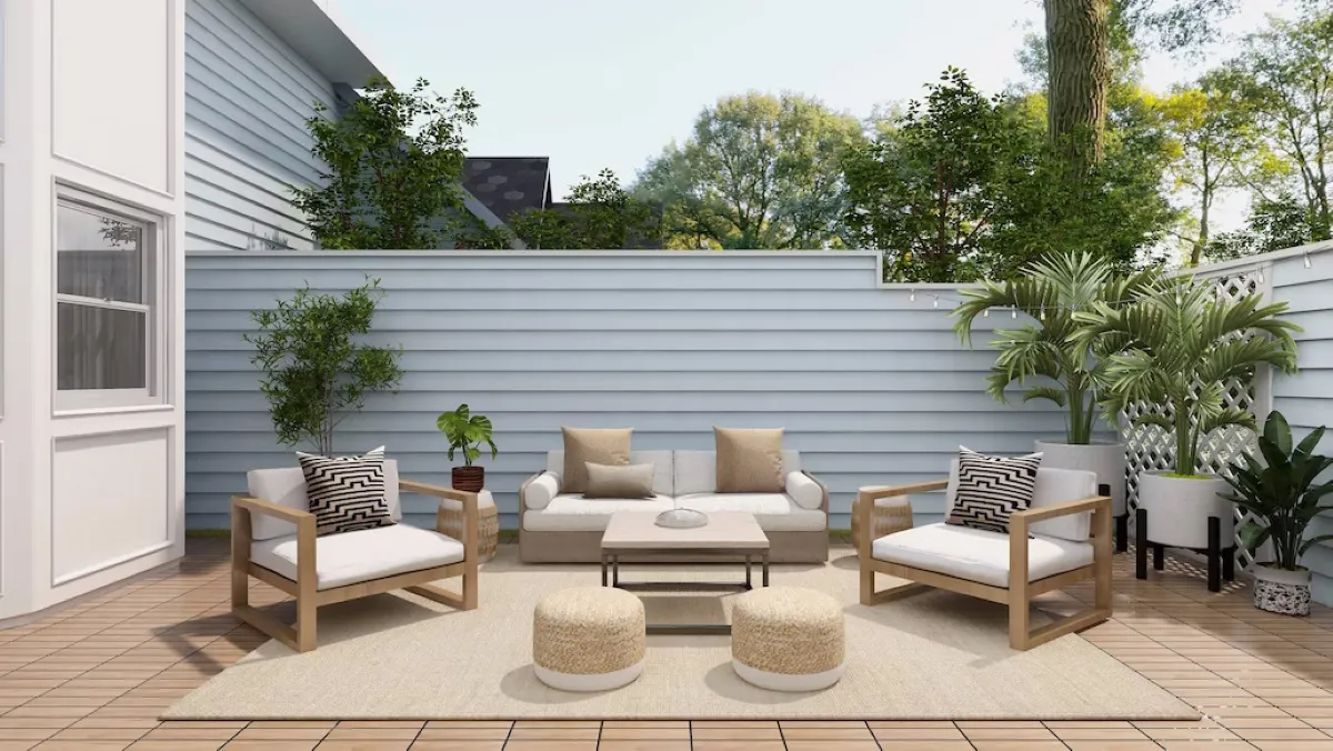 Pinta la terraza este verano y elige entre los colores que mejor funcionan para este espacio